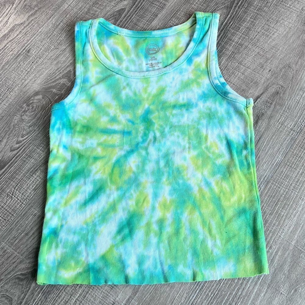 Tie dye crop top